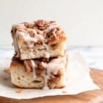 Cinnamon Roll Focaccia – Sweet, Chewy, and Totally Irresistible 12 finished cinnamon roll focaccia recipe view