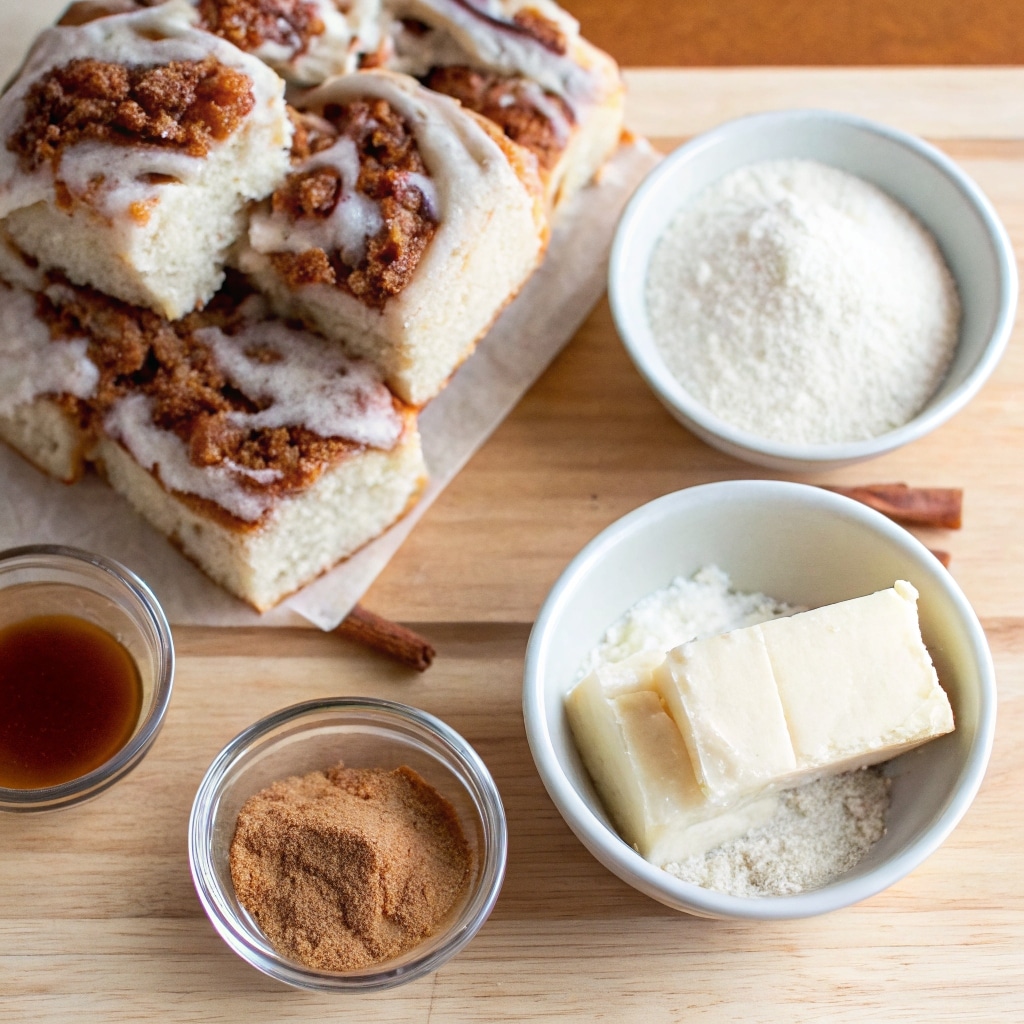 Sourdough Cinnamon Roll Focaccia That Tastes Like Home 8 Ingredients for sourdough cinnamon roll focaccia