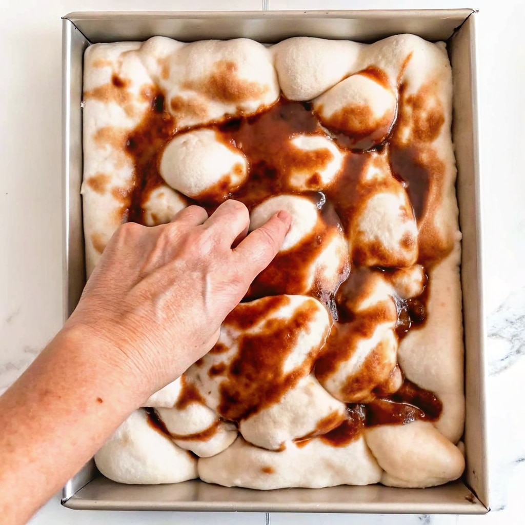 Cinnamon Roll Focaccia – Sweet, Chewy, and Totally Irresistible 10 cinnamon roll focaccia dough before baking