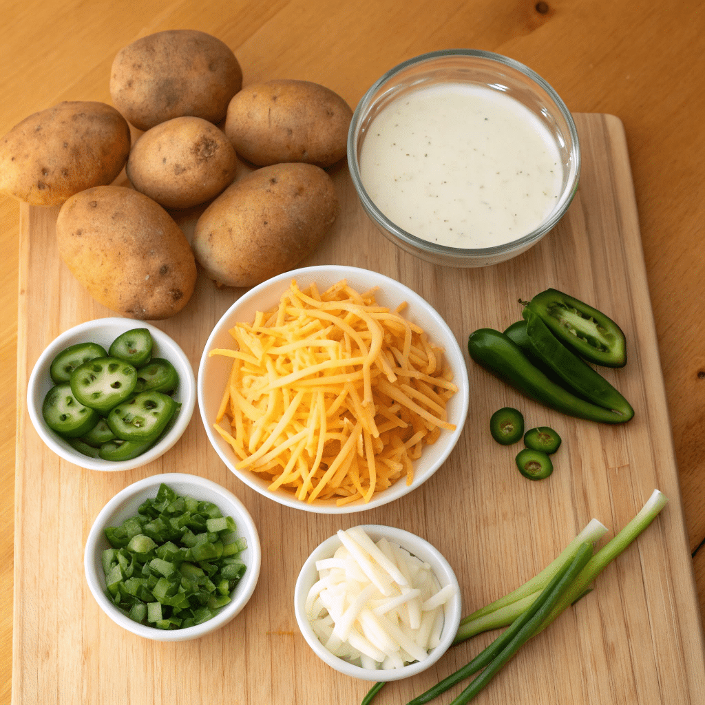 Ingredients Image Ingredients for Louisiana Voodoo Fries Recipe