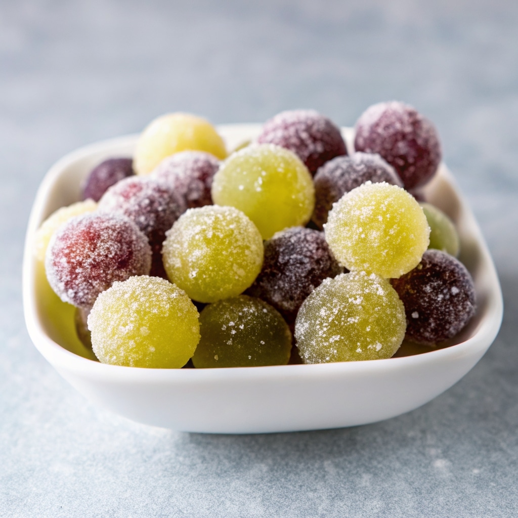 Home 1 Candied grapes on tray