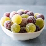 Candied Grapes Recipe That’ll Sweeten Every Bite 12 Finished candied grapes in bowl